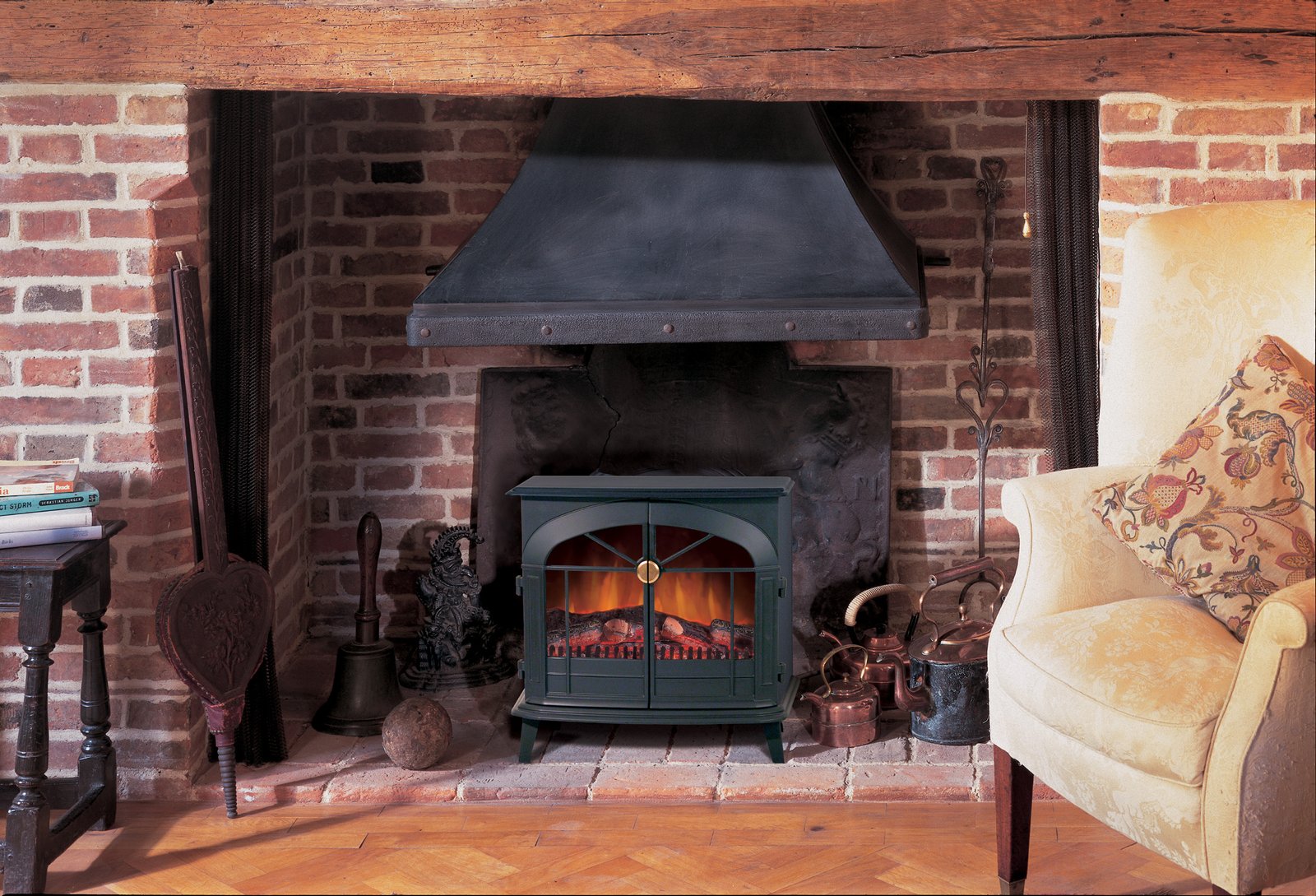 Stockbridge sfeerfoto boerderij met houtset