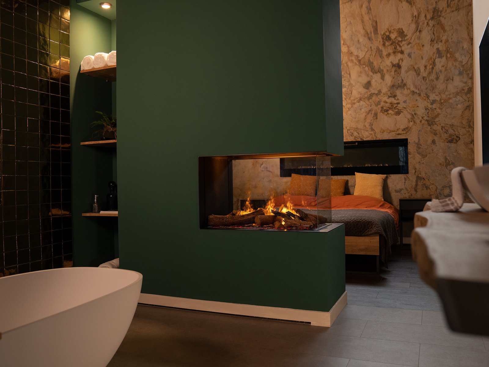 e-Matrix Mood RD roomdivider groem